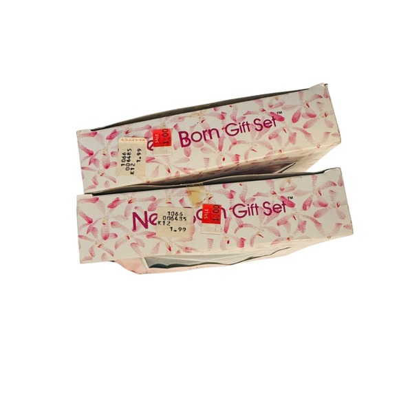 Vtg Mini New Born Gift Set Doll Movable Head Arms Legs‎ 1989 Set of 2 Cititoys - Picture 7 of 7